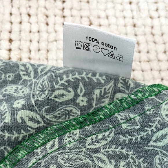 100% Cotton Printed Midi Skirt - Picture 10 of 10